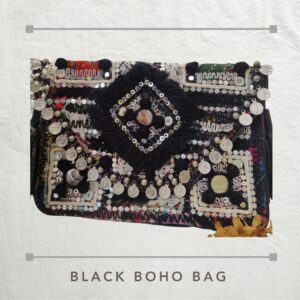 Black Boho Bag
